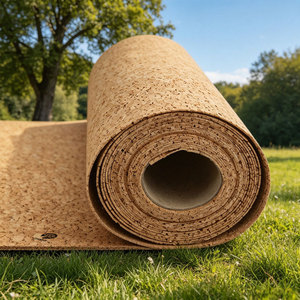 <span class=keywords><strong>Rouleau</strong></span> de liège naturel écologique 3mm 5mm avec support auto-adhésif pour tableau d'affichage, revêtement mural insonorisant, bricolage, artisanat, vente en gros - Product Image 1