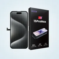 Écran JH Soft OLED compatible True Tone et Face ID pour iPhone 15, 16, 17 – Écrans de téléphone portable en vrac de 6,8 pouces