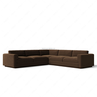 FERLY Maßgefertigtes Modernes Modulares Sofa-Set Unendliche Konfigurationen Luxuriöses Anpassbares Stoffsofa für Hotel- und Villenprojekte