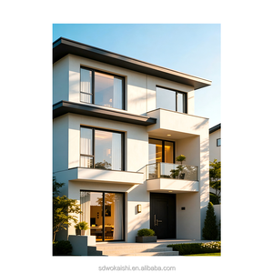 Fenêtres et portes à battants en aluminium sur mesure, verre Low-E à économie d'énergie, <span class=keywords><strong>double</strong></span> <span class=keywords><strong>vitrage</strong></span>, basculantes, pour villa, certifiées Energy Star, anti-insectes - Product Image 3