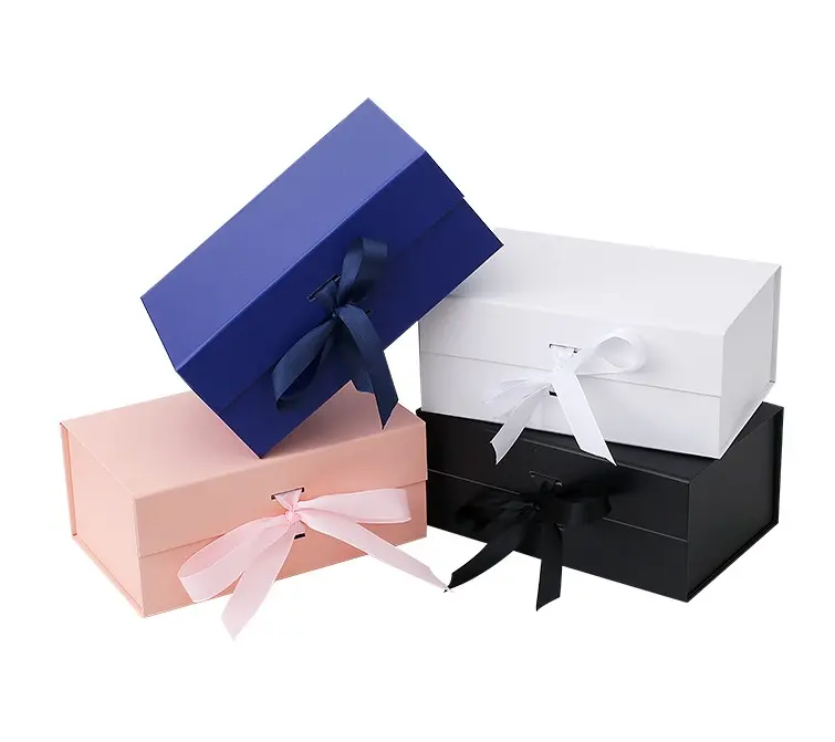 Direktverkauf vom Hersteller große Magnet-Klampen-Geschenkbox Band-Klappbox