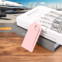BEARKY luxe Logo personnalisé en cuir PU document de voyage porte-stylo élégant pas cher valise étiquette doux voyage compagnon lettre