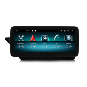 MEKEDE Radio mobil navigasi Gps layar <span class=keywords><strong>Android</strong></span> besar, pemutar otomatis WiFi 4G LTE 8core 12 + 512G Untuk Benz e-class C207 - Product Image 1