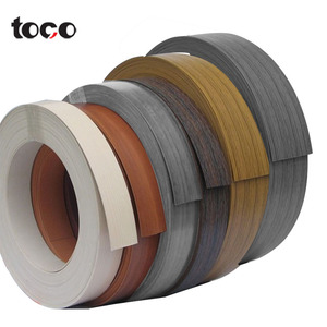 Toco-accesorios para muebles, tira de borde laminada de pvc, de madera, dorada, mdf, banda de metal flexible, embellecedor de muebles de metal - Product Image 6