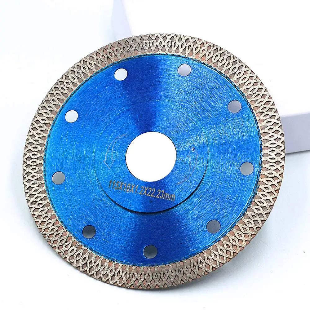 Wholesale Factory Price Durable Super Thin Reinforced Diamond Turbo Saw Blade for Granite/Marble/Porcelain