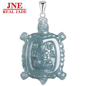 Pendentifs en <span class=keywords><strong>Jade</strong></span> Naturel <span class=keywords><strong>de</strong></span> Type Émeraude Bleue, Dragon d'Eau, Po Liu Cai, Tortue, Amulette, Asie du Sud-Est, <span class=keywords><strong>Thaïlande</strong></span>, <span class=keywords><strong>Bouddha</strong></span>, pour Hommes et Femmes - Product Image 5