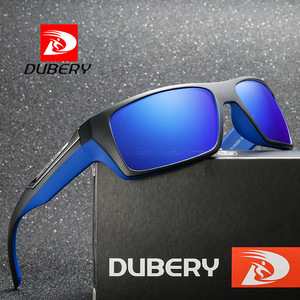 DUBERY D186 alta calidad hombre UV400 gafas de pesca clásicas TAC gafas de sol polarizadas hombres ciclismo deporte gafas de sol con estuche - Product Image 2