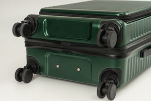 กระเป๋าเดินทางล้อลากขนาด 20 นิ้ว น้ำหนักเบา ผลิตจาก ABS เปิดด้านหน้า พร้อมกุญแจ TSA ซับในโพลีเอสเตอร์ หูหิ้วนุ่ม และล้อ 4 ล้อ ขายดี - Product Image 5