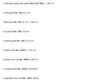 Juego de Herramientas Manuales Stahlwille Big Basic Move, Juego de Herramientas Eléctricas Clásicas para el Hogar de 87 Piezas con Estuche Rígido, Garantía OEM de 3 Años