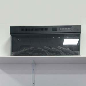 30 дюймов современный стиль пульт дистанционного управления дерево имитация пламени нагреватель Электрический камин нагреватель для декора - Product Image 4