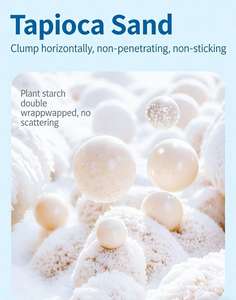 OEM Kassava-Katzenstreu-Hersteller Private Label Tapioka-Katzenstreu Großhandel Umweltfreundliche Kassava-Materialien - Product Image 4