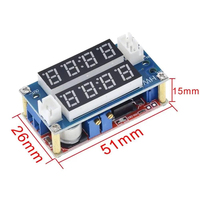 XL4015 5A puissance réglable CC/CV Module de Charge abaisseur LED pilote voltmètre ampèremètre courant constant tension constante