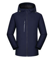 Coupe-vent de randonnée personnalisé de grande taille Vêtements de sport décontractés unisexes Veste de sport imperméable d'extérieur pour hommes