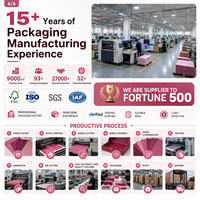 Caja de Envío Corrugada Rosa con Impresión UV Personalizada al por Mayor para Pequeñas Empresas, para Empaque de Extensiones de Cabello y Pelucas