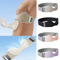 Bande de soutien rotulienne antidérapante en caoutchouc ODM avec enveloppe flexible en silicone pour le genou, idéale pour la course et le saut