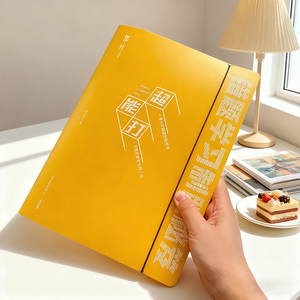 Tùy Chỉnh Thiết Kế In Ấn Sóng Xoắn Ốc Bìa Clip Chất Kết Dính Clip A4 Máy Tính Xách Tay Scrapbooking Thư Mục Và Tập Tin Tổ Chức - Product Image 2