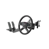 Paquete de Simulador de Carreras MOZA R5 Pro, Volante de Tracción Directa, Juego de Pedales para PC, Juego de Carreras Simuladas