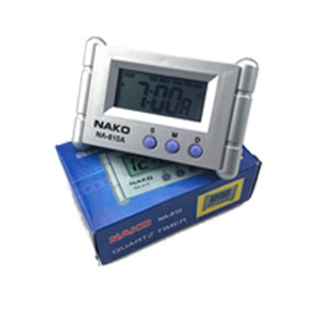 Nako Quartz Timer Na-810a Digital Clock With Calendar And Alarm For Desk Use - Product Image 5