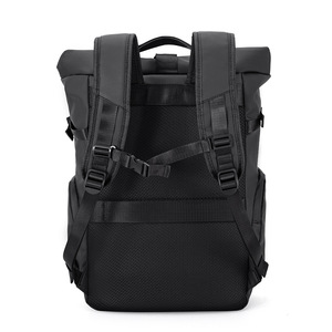 <strong>2025</strong> High Quality Roll Top Waterproof Customizable Student Outdoor Travel Laptop <strong>Backpack</strong> with logo - Product Image 5