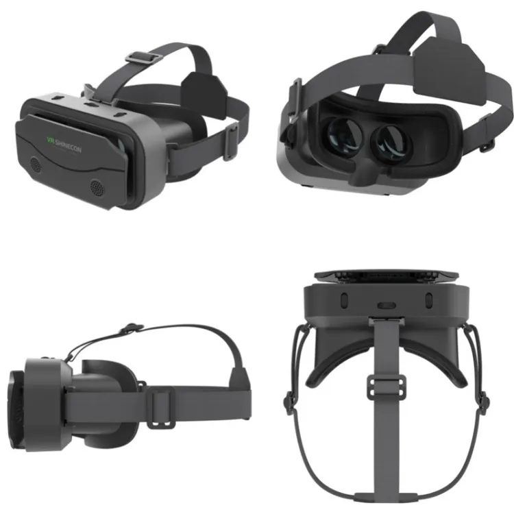 Mini VRSHINECON G13 lunettes de réalité virtuelle VR téléphone Mobile jeu de film lunettes numériques 3D