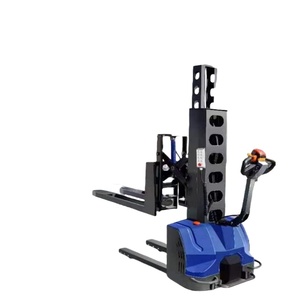 New 1500kg 1.3m Điện tự nâng Stacker xe tải tự động xe tải gắn xe nâng leo Pallet cho xe nâng file đính kèm - Product Image 2
