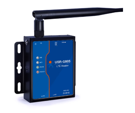4G Wireless Router Industrial Card Free Full Network Remote Operation and Maintenance Networking Dual Network Ports USR-G805