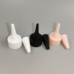 Đầu Phun Nhựa Màu Tùy Chỉnh Nắp Vặn 18/410 20/410 24/410 28/410 Nắp Chai Nước Sốt Có Ốc Vít Bằng Nhựa - Product Image 4