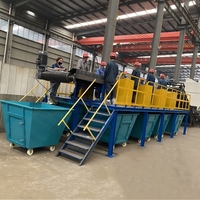 Nouvelle conception de table de tri des déchets municipaux, machine de tri manuelle, plateforme de table de tri pour l'usine de recyclage des déchets