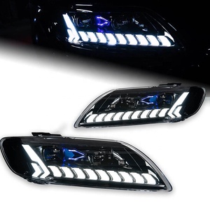 Promotion : Phare de voiture AQD02 avec sourcil, ensemble de phares 30W, ampoule LED modifiée pour <span class=keywords><strong>Audi</strong></span> Q7 2006-2017 - Product Image 1