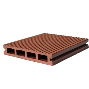 กลวง WPC ไม้พลาสติกคอมโพสิตกันน้ำกลางแจ้งพื้นระเบียง WPC สวนภูมิทัศน์และ Decking - Product Image 3