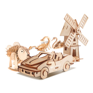 Prezzo di fabbrica bambini giocattoli montessori in legno all'ingrosso Jigsaw puzzle kiddies in legno altri puzzle educativi per bambini 3d - Product Image 4
