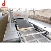 Ligne de production de biscuits wafer de haute qualité en acier inoxydable 200-1700 kg/h Ligne de production de biscuits robustes pour l'industrie