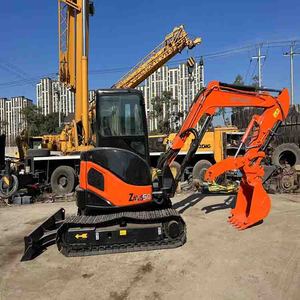 Excavatrice Hitachi ZX50 d'occasion de 5 tonnes avec moteur PLC, boîte de vitesses, pompe et roulement - Origine Japon disponible - Product Image 1
