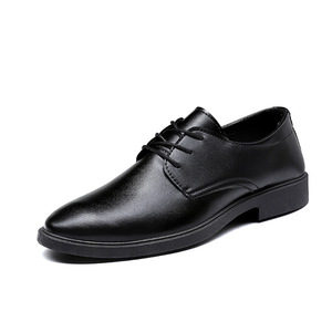 Top Luxury Designer Spring New Men's Classic Square Toe Transpirable Black Lace Casual Leather Business Formal Office Mocasines - Product Image 2