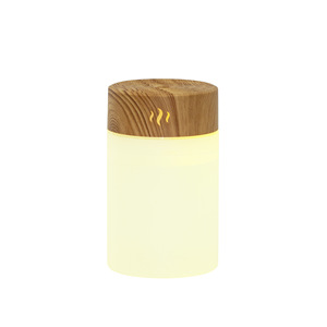 Diffuseur d'air et humidificateur de voiture YX 049, 260 ml, alimentation USB, design grain de bois, pour usage domestique - Product Image 2