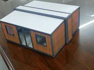 Casa Contenedor Plegable y Expandible Winafair, Casa Modular Prefabricada de Lujo de 40 Pies con Baño, Casas Prefabricadas, Villas - Product Image 1