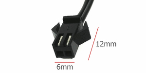 Cable de Extensión Universal de 2 Pines Macho/Hembra SM2.54-2P Compatible con Cable EL de Plástico de 1 Metro y 2 Metros, Cinta de Panel EL de Calidad - Product Image 3