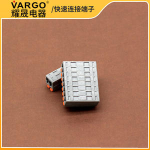 Bloc de jonction Liushi 6 mm à pression, multi-entrées/sorties, connexion rapide, pour usage en ingénierie électrique - Product Image 2