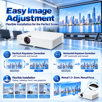 Projecteur LCD PT-X427C 4300 Lumens avec double HDMI et correction trapézoïdale pour réunions d'affaires, salles de classe et installation au plafond