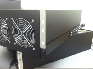2U 3u 4u 6u 30u Universele Vented Rack Mount Cantilever Vaste Server Kast Plank