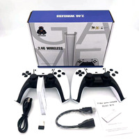 Mando de Juego Inalámbrico Dual 2.4g Retro M15 con Salida HD 4k 60fps Compatible con PS1/FC/GBA/MAME 20000 Juegos