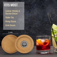 Kit de fumeur de whisky Bourbon 6 saveurs copeaux de bois Kit de cocktail à l'ancienne Kit de fumeur de cocktail avec torche