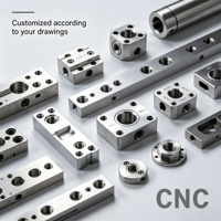 Piezas de Control Numérico CNC con Absorción de Impactos, Accesorios de Amortiguación Industriales Personalizados Según se Requiera