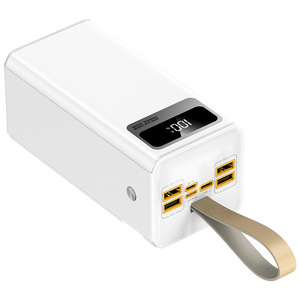 Batterie externe en plastique à succès transfrontalier, charge ultra-rapide 22,5W, 60000mAh, lampe torche LED, affichage numérique pour téléphone portable - Product Image 6