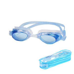 Gafas de natación para niños y adultos, ajuste universal con película protectora, antivaho, colores azul, rosa y morado, material plástico - Product Image 4