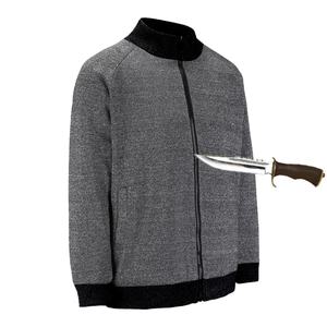 Camiseta de manga larga de punto AmpsafeX HPPE resistente a cortes, resistente al calor 800C, protección contra incendios, personalizable, suave y cómoda para uso industrial. - Product Image 3