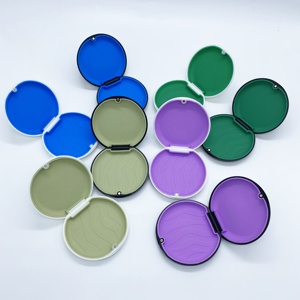 Nuevo Estuche Delgado y Redondo de ABS para Alineadores Invisibles de Ortodoncia <span class=keywords><strong>Hinix</strong></span> - Product Image 4