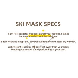 गाइपोल्सेन हाई ओईएम फैक्ट्री सेल स्की मास्क व्हाइट स्पैन्डेक्स स्पोर्ट बालाक्लावा शॉर्ट नेकलाइन विंडप्रूफ आउटडोर मोटरसाइकिल फिशिंग - Product Image 3