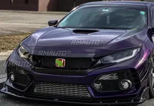 กระจังหน้าทรงสปอร์ตสำหรับ Civic รุ่นที่ 10 ปี 2016-2019 ชุดแต่งกันชนหน้า - Product Image 5