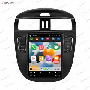 9.7 นิ้วหน้าจอสัมผัสแบบ Capacitive Android รถวิทยุเครื่องเล่นดีวีดี GPS สําหรับ Nissan Tiida 2011-2015 รถระบบมัลติมีเดีย